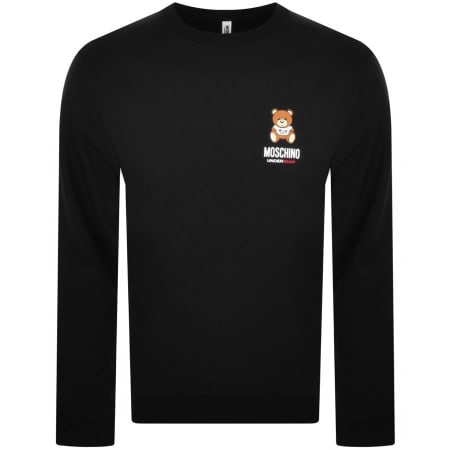 Product Image for Moschino Lounge Logo Sweatshirt Black