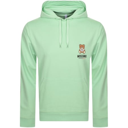 Product Image for Moschino Lounge Logo Hoodie Green