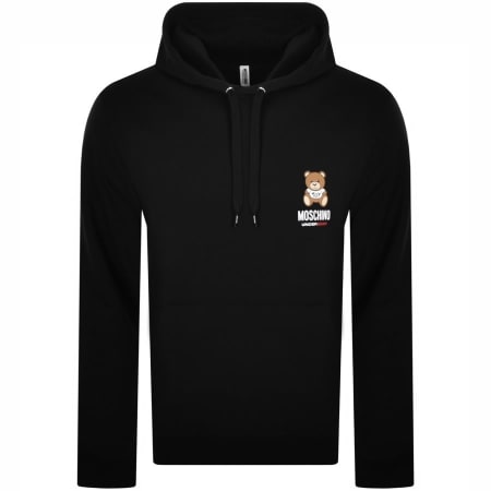 Product Image for Moschino Lounge Logo Hoodie Black