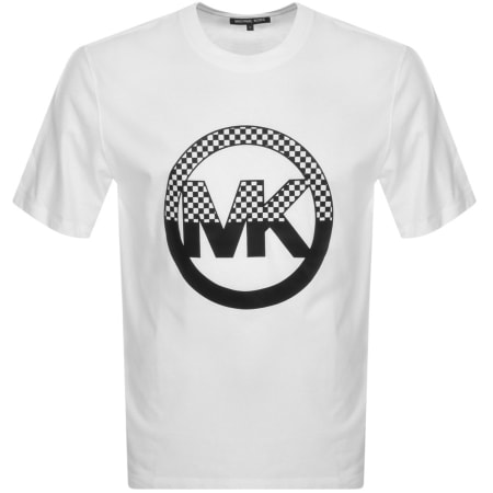 Product Image for Michael Kors Short Sleeve Logo T Shirt White