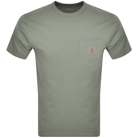 Product Image for Carhartt WIP Pocket Short Sleeved T Shirt Green