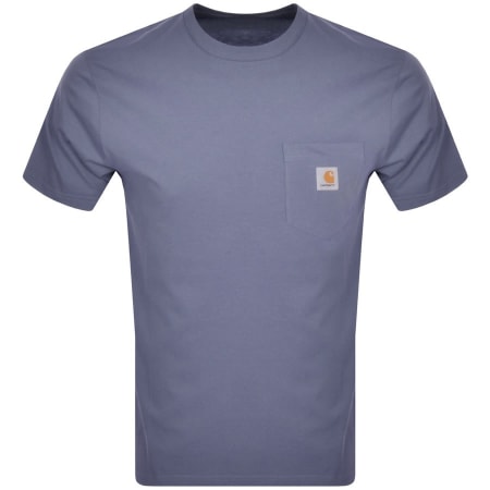 Product Image for Carhartt WIP Pocket Short Sleeved T Shirt Blue