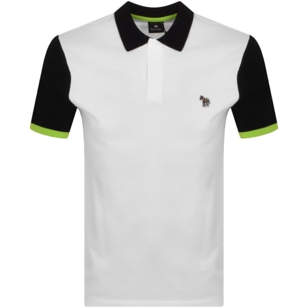 Product Image for PS By Paul Smith Logo Polo T Shirt White