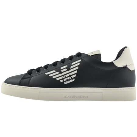 Product Image for Emporio Armani Logo Trainers Navy