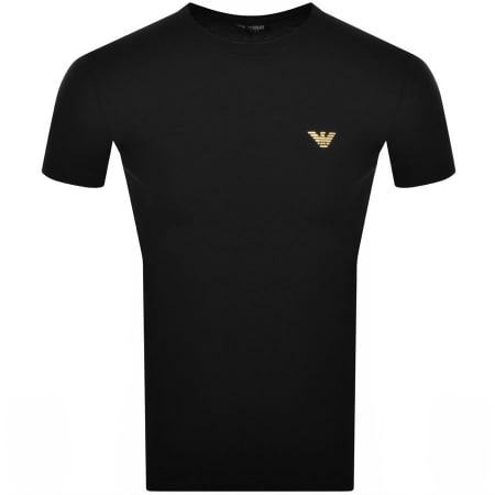 Product Image for Emporio Armani Lounge Crew Neck T Shirt Black