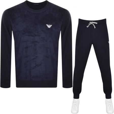 Product Image for Emporio Armani Lounge Tracksuit Navy