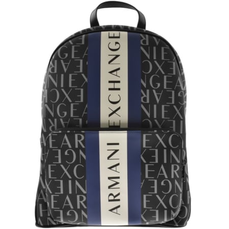 Product Image for Armani Exchange Logo Backpack Black