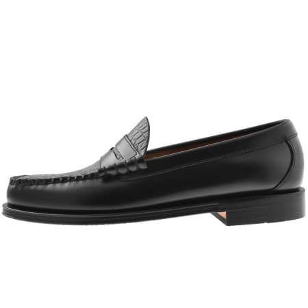 Product Image for GH Bass Weejun Larson Croc Moc Mix Shoes Black