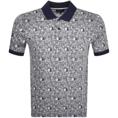 Product Image for Ted Baker Coreo Polo T Shirt Navy