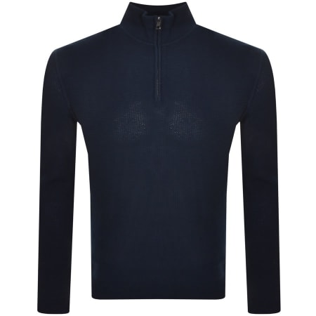 Product Image for Ted Baker Meaddo Half Zip Jumper Navy