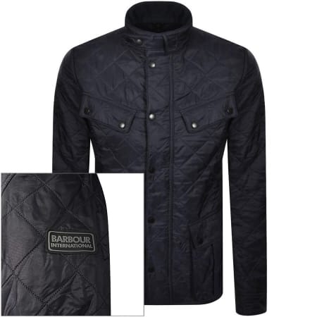 Product Image for Barbour International Ariel Quilted Jacket Navy