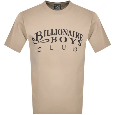 Product Image for Billionaire Boys Gentleman Logo T Shirt Beige