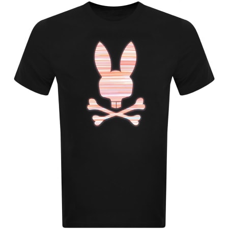 Product Image for Psycho Bunny Newell Graphic T Shirt Black