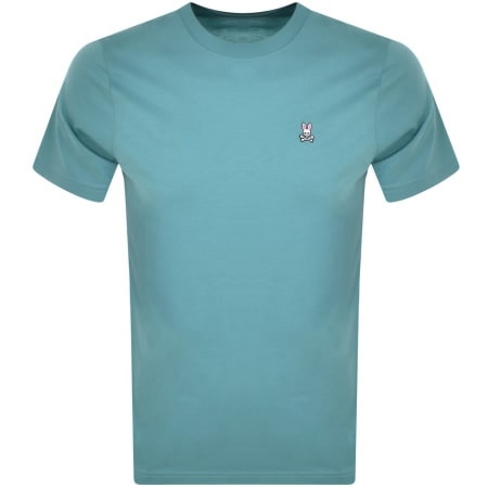 Product Image for Psycho Bunny Classic Crew Neck T Shirt Blue