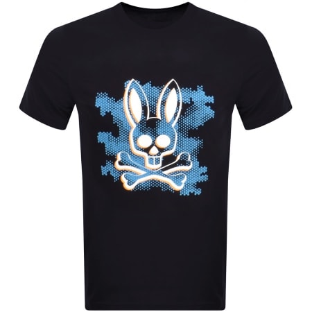 Product Image for Psycho Bunny Rockaway Graphic T Shirt Navy
