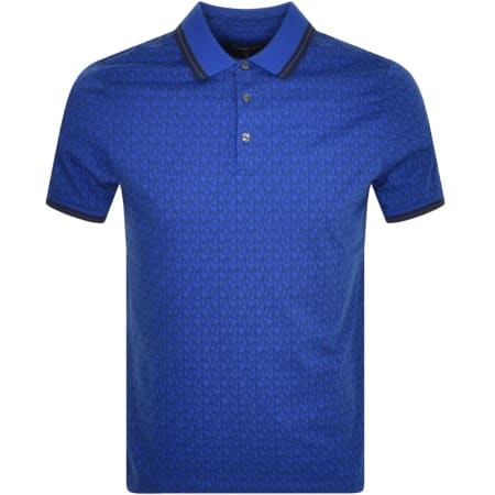 Product Image for Michael Kors Greenwich Polo T Shirt Blue