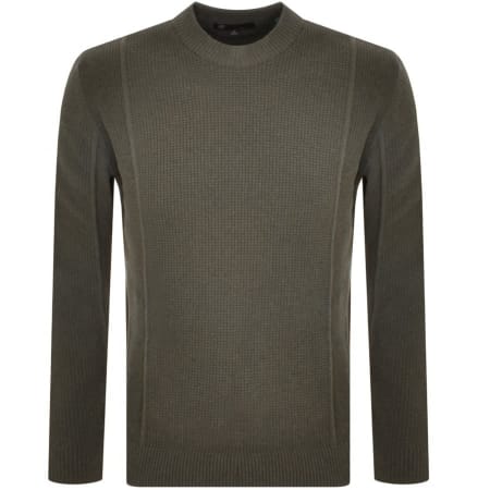 Product Image for G Star Raw Structure R Knit Jumper Green