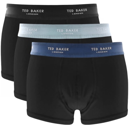 Product Image for Ted Baker Underwear Three Pack Trunks Black