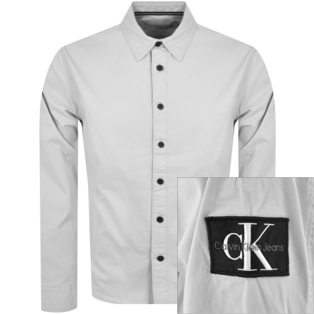 Product Image for Calvin Klein Jeans Long Sleeve Shirt Grey