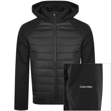 Product Image for Calvin Klein Mix Media Jacket Black