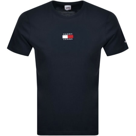 Product Image for Tommy Jeans Logo T Shirt Navy