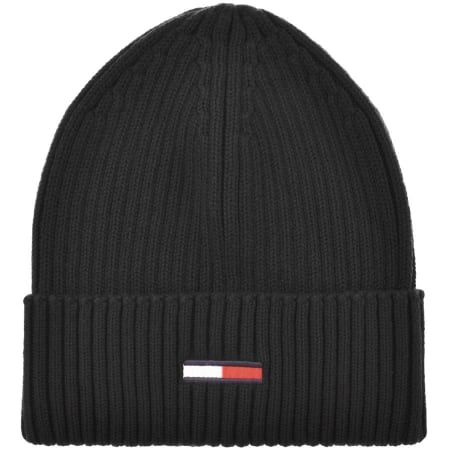 Product Image for Tommy Jeans Flag Beanie Hat Black