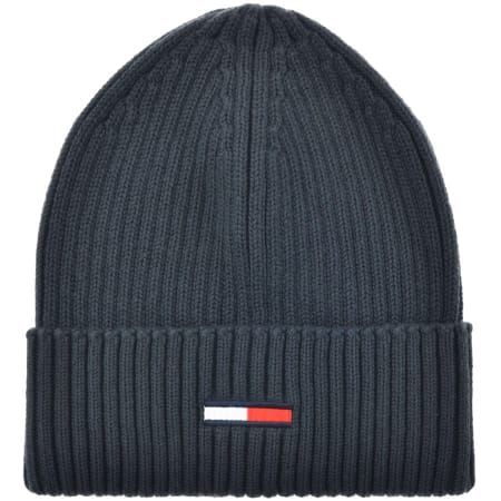Product Image for Tommy Jeans Flag Beanie Hat Navy