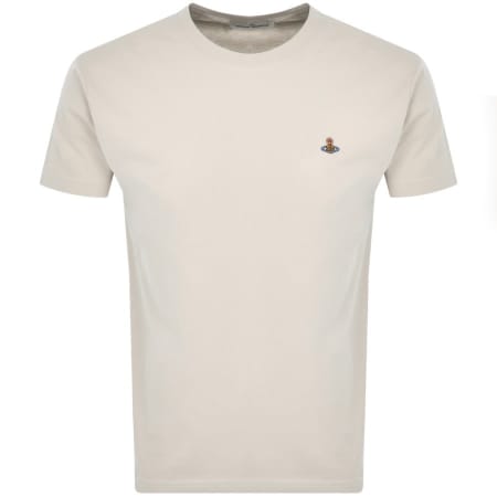 Product Image for Vivienne Westwood Classic Logo T Shirt Cream