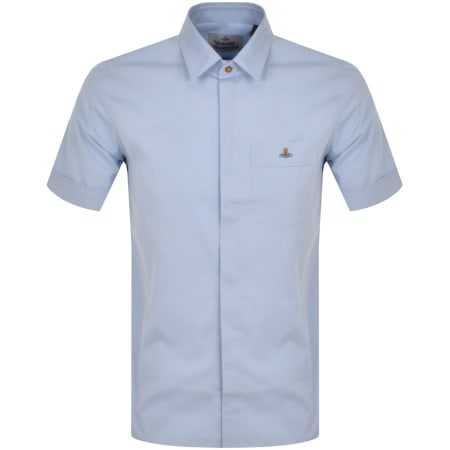 Product Image for Vivienne Westwood Short Sleeved Shirt Blue
