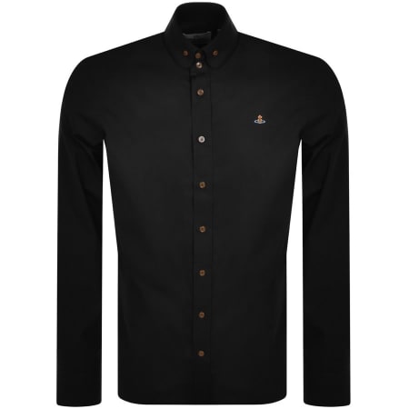 Product Image for Vivienne Westwood Slim Long Sleeved Shirt Black