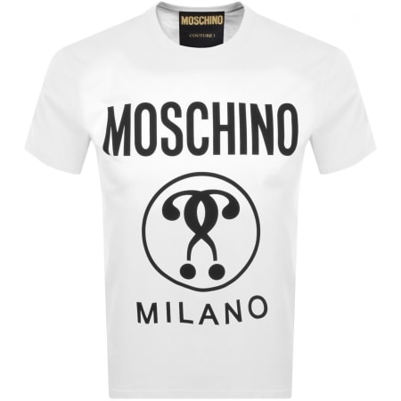 Product Image for Moschino Logo T Shirt White