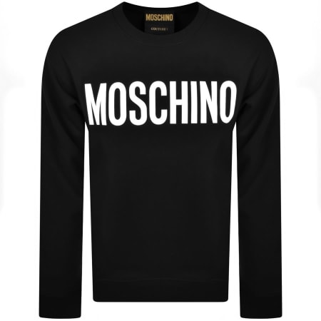 Product Image for Moschino Logo Sweatshirt Black