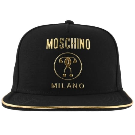 Product Image for Moschino Milano Logo Cap Black