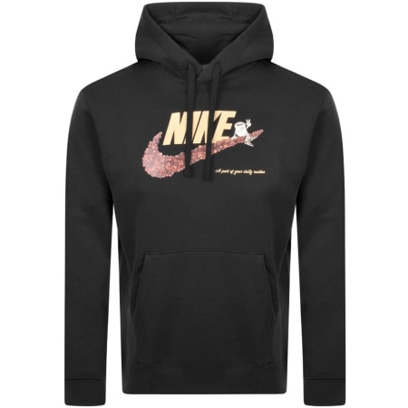 Product Image for Nike Swoosh Coffee Logo Hoodie Black