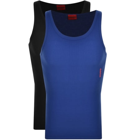 Product Image for HUGO Double Pack Vests Blue