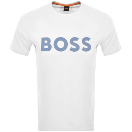 Product Image for BOSS Thinking 1 Logo T Shirt White