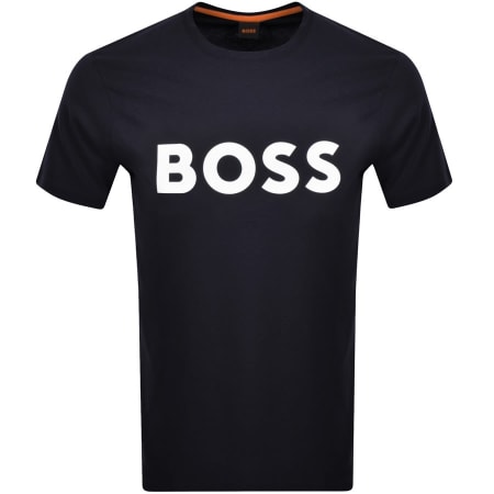 Product Image for BOSS Thinking 1 Logo T Shirt Navy