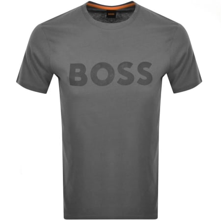 Product Image for BOSS Thinking 1 Logo T Shirt Grey