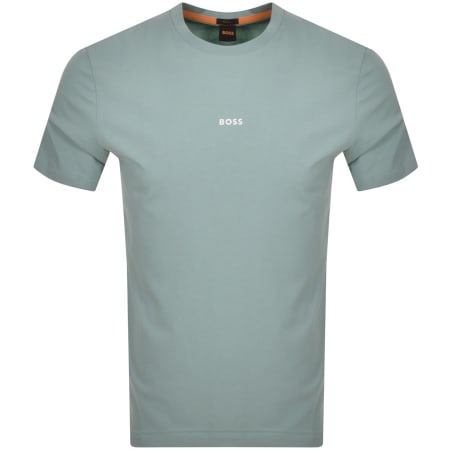 Product Image for BOSS TChup Logo T Shirt Green