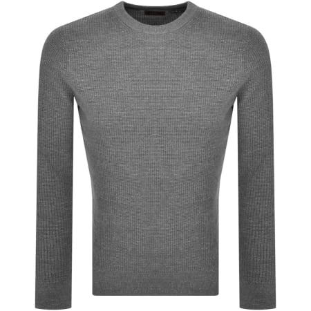 Product Image for Superdry Jacob Vintage Textured Knit Jumper Grey