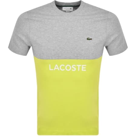 Product Image for Lacoste Core Graphics T Shirt Grey