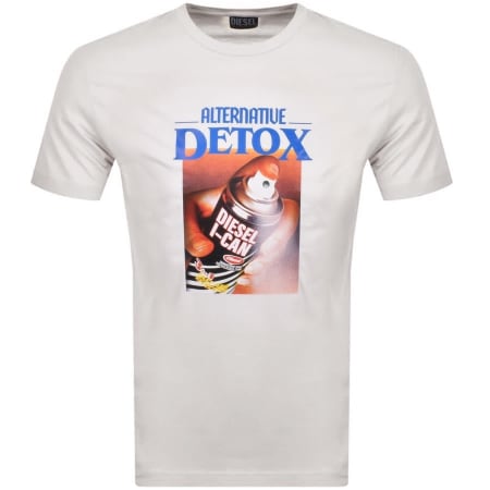 Product Image for Diesel T Diegor G4 Logo T Shirt Off White