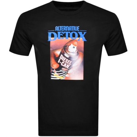 Product Image for Diesel T Diegor G4 Logo T Shirt Black