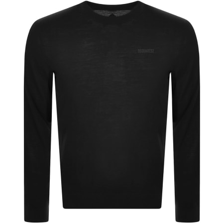 Product Image for DSQUARED2 Neon Knit Jumper Black