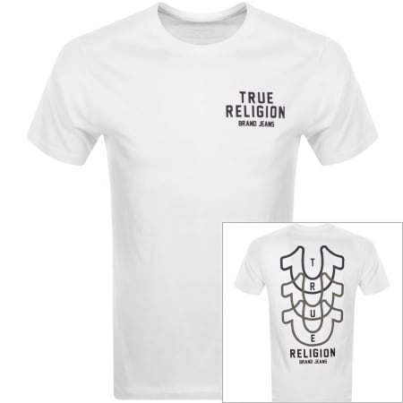 Product Image for True Religion Triple Logo T Shirt White