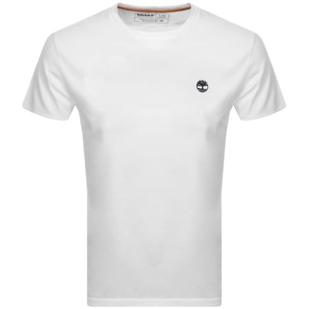 Product Image for Timberland Dun River Logo T Shirt White
