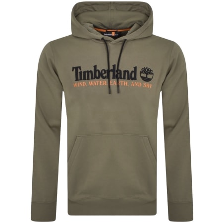Product Image for Timberland WWES Logo Hoodie Green
