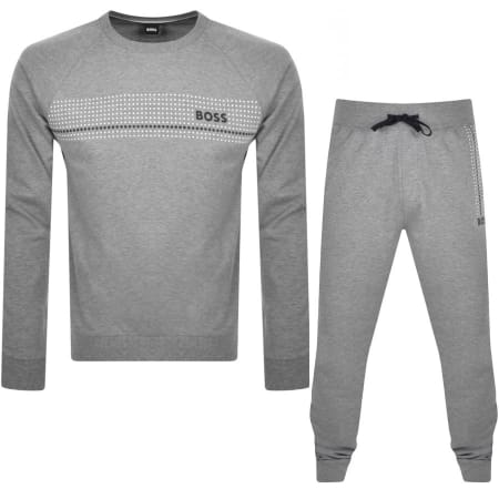 Product Image for BOSS Bodywear Lounge Tracksuit Grey