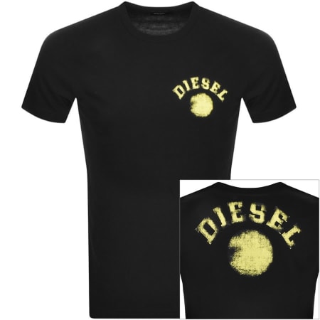 Product Image for Diesel T Just K3 Short Sleeved T Shirt Black