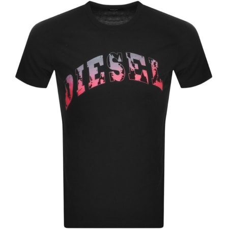 Product Image for Diesel T Diegor G14 Short Sleeved T Shirt Black
